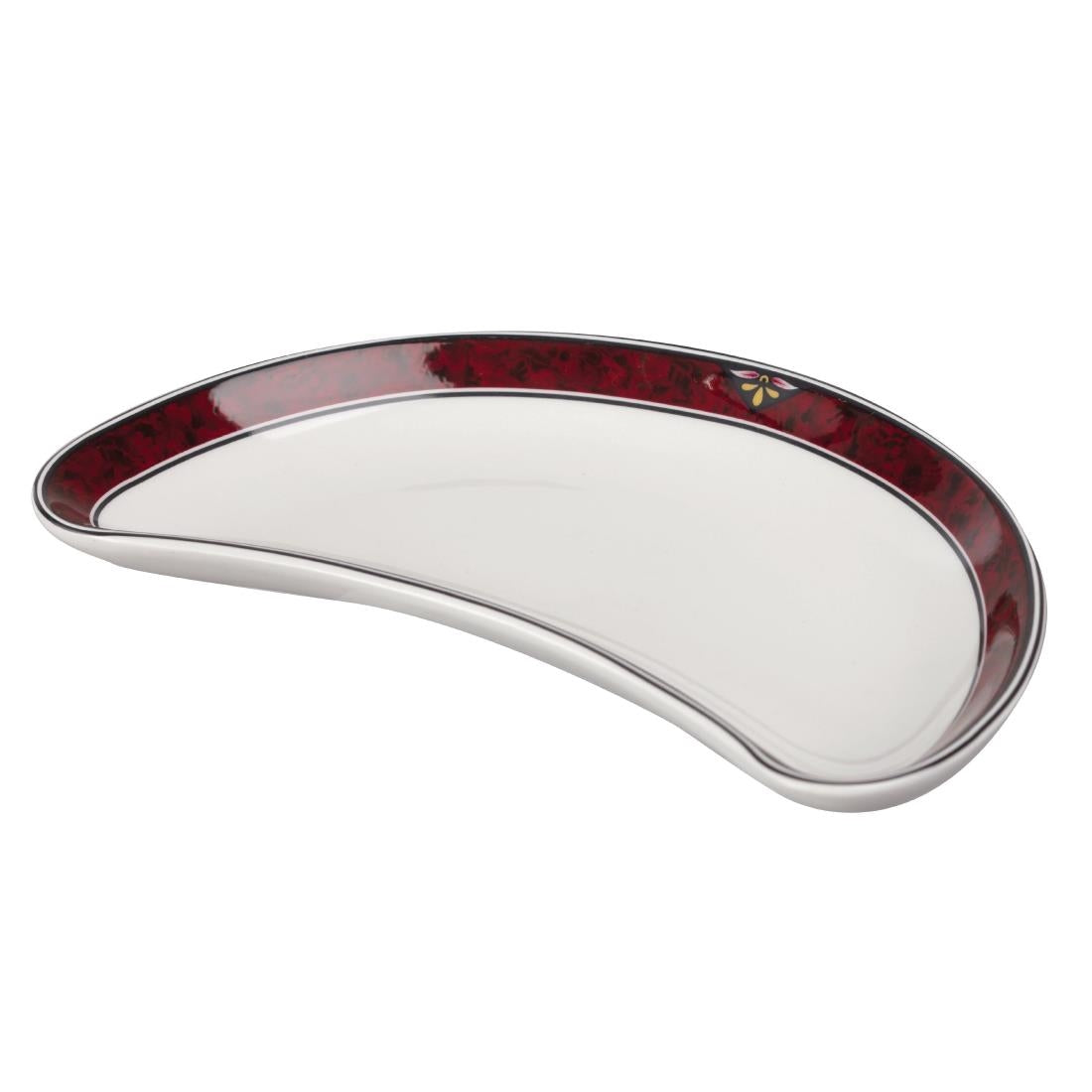 Churchill Milan Crescent Salad Plates 202mm (Pack of 12) - M753 Plates Churchill