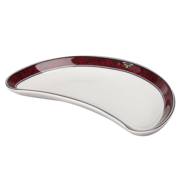 Churchill Milan Crescent Salad Plates 202mm (Pack of 12) - M753 Plates Churchill