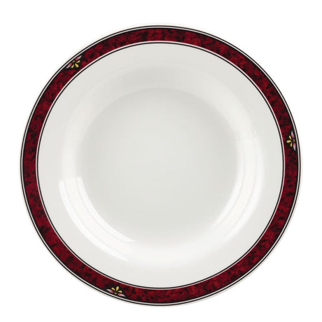 Churchill Milan Classic Rimmed Soup Bowls 230mm (Pack of 24) - M754 Bowls Churchill