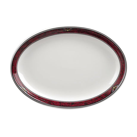 Churchill Milan Oval Platters 202mm (Pack of 12) - M767 Churchill Super Vitrified Churchill   
