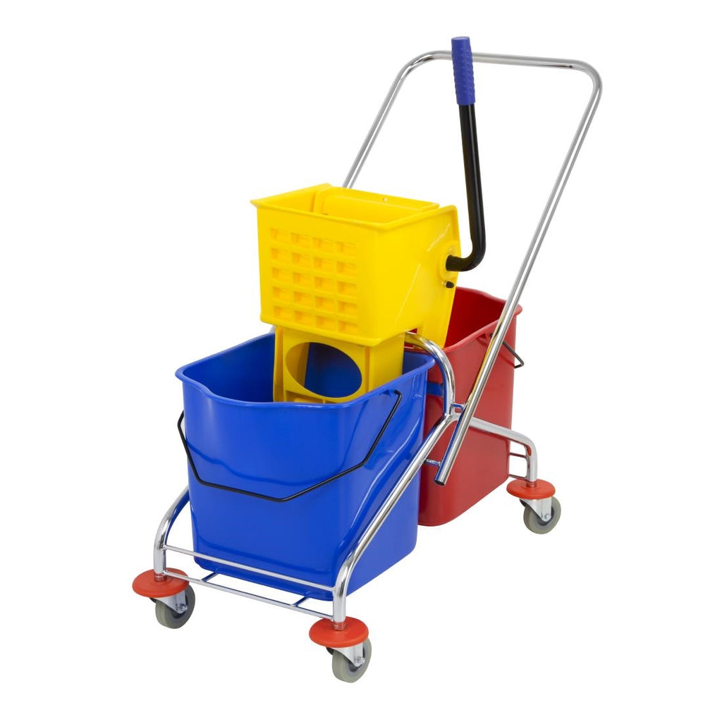 Jantex Dual Bucket Mop Wringer with Frame - M880  Jantex   