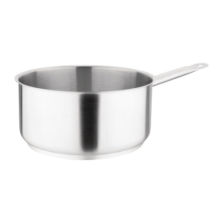 Vogue Stainless Steel Saucepan 24cm - M945  Vogue   