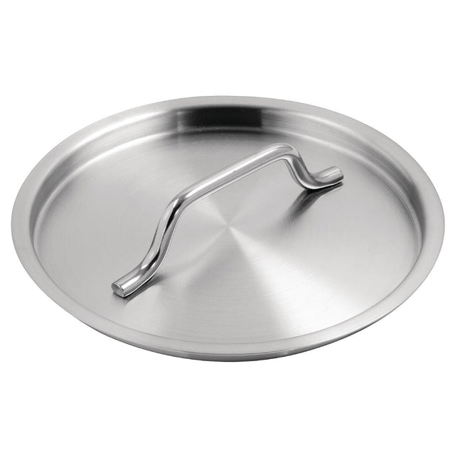 Vogue Stainless Steel Saucepan Lid 14cm - M927  Vogue   