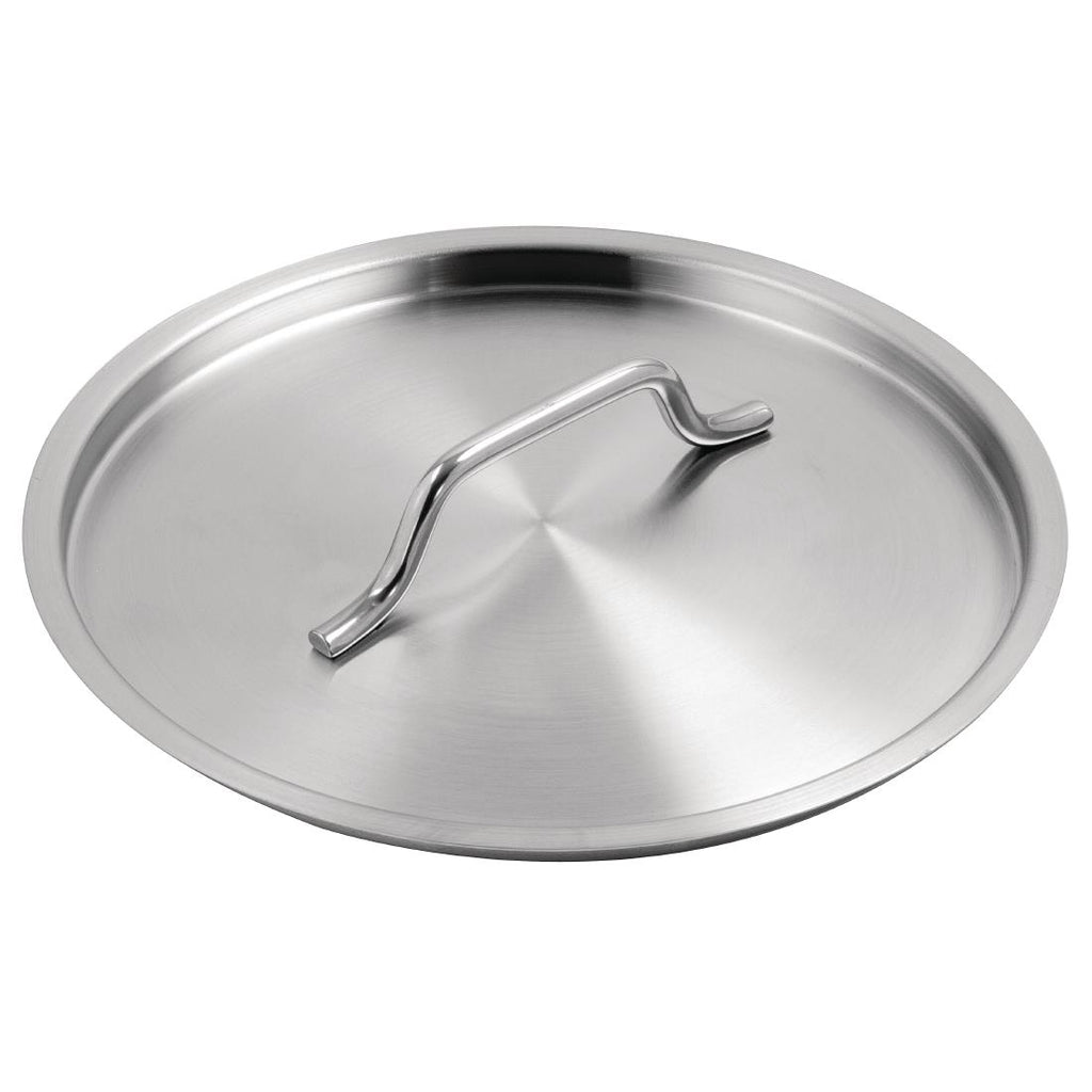 Vogue Stainless Steel Saucepan Lid 20cm - M949  Vogue   