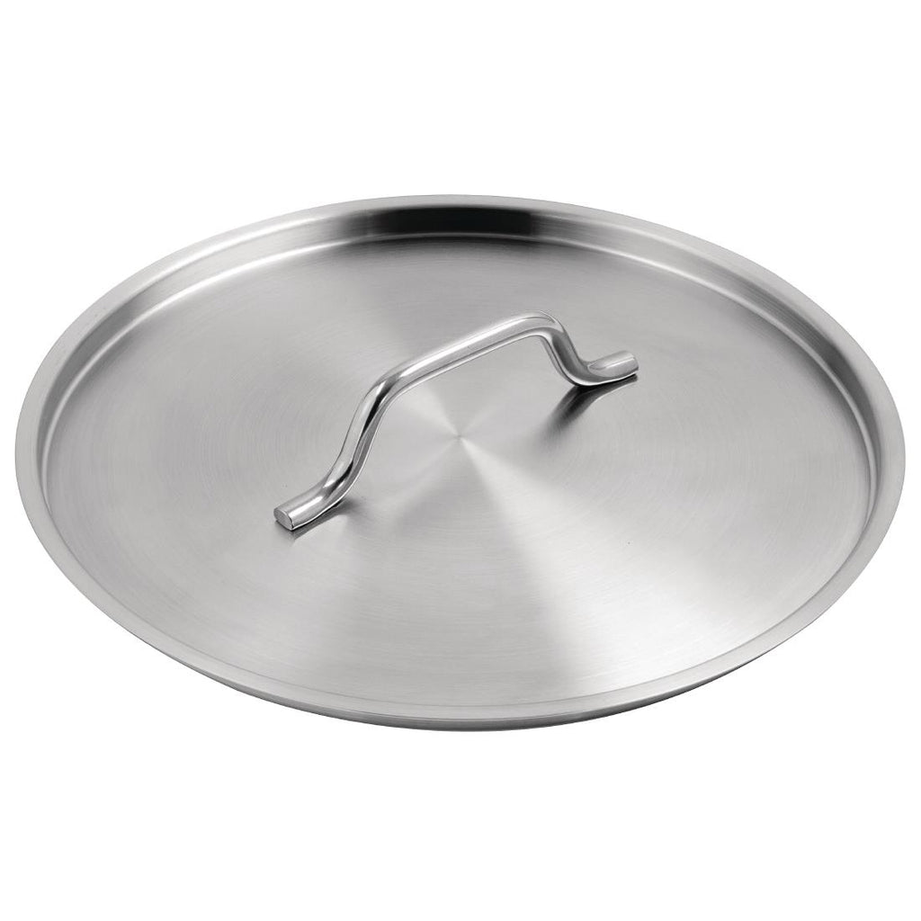 Vogue Stainless Steel Saucepan Lid 28cm - M951  Vogue   