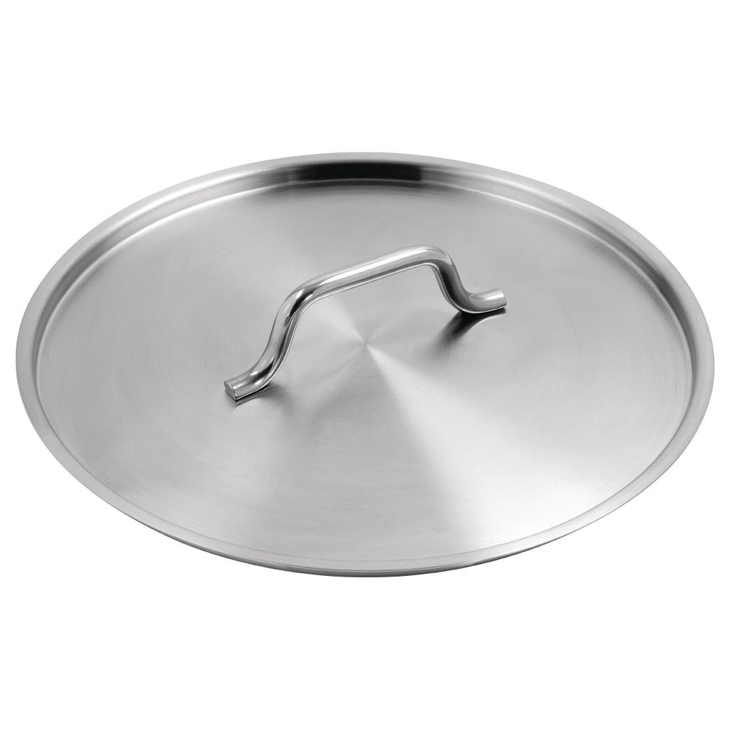 Vogue Stainless Steel Saucepan Lid 32cm - M952  Vogue   