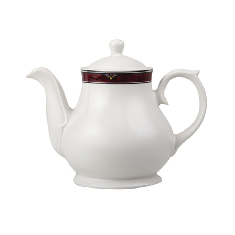 Churchill Milan Tea and Coffee Pots 852ml (Pack of 4) - M955 Churchill Super Vitrified Churchill   