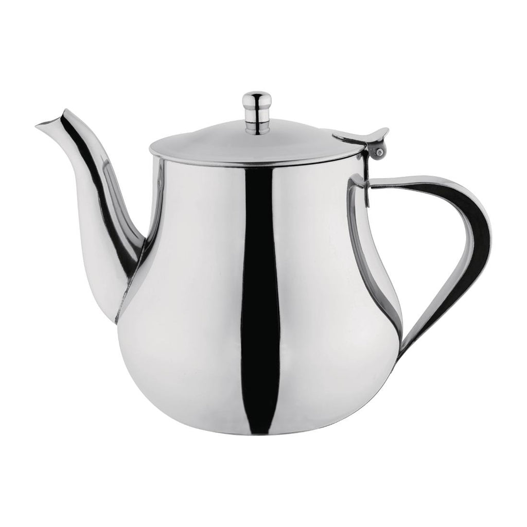 Olympia Arabian Stainless Steel Teapot 1Ltr - M982  Olympia   