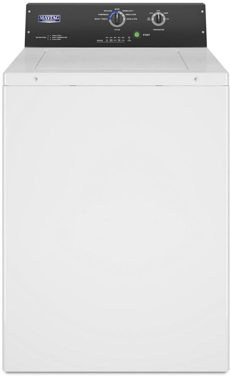 Maytag 10.5Kg American Style Top Loader Washing Machine - MAT23MNAGW Commercial Washing Machines Maytag