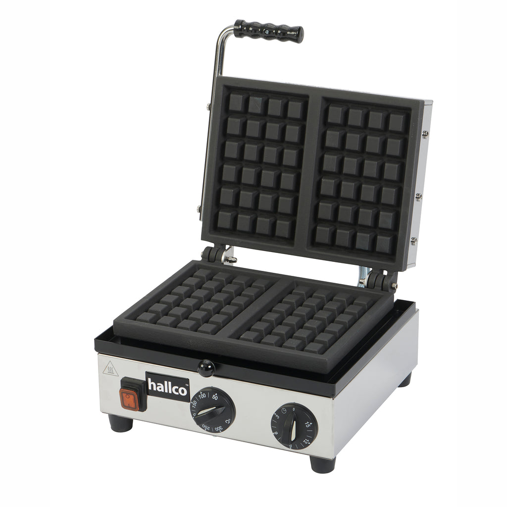 Hallco Waffle Machine 2 Waffle Maker Capacity | MEMT20000 Waffle Makers Hallco