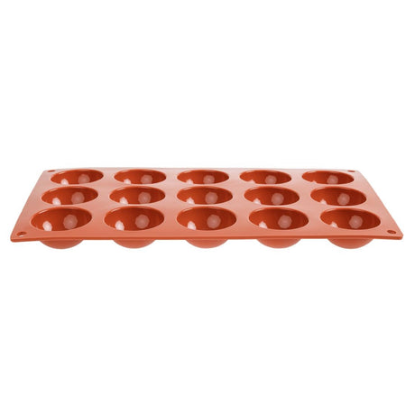 Pavoni Formaflex Silicone Half Sphere Mould 15 Cup - N936  Pavoni   