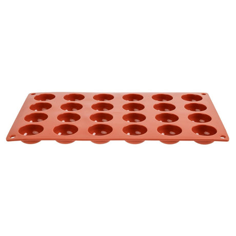 Pavoni Formaflex Silicone Pomponette Mould 24 Cup - N940  Pavoni   