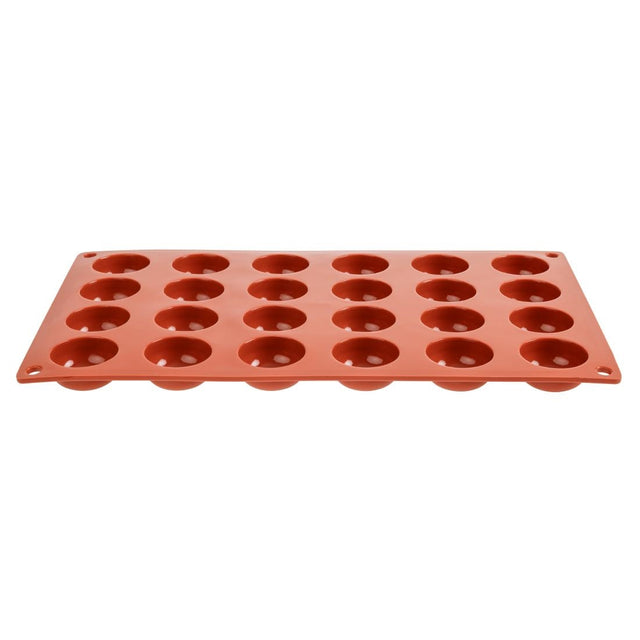 Pavoni Formaflex Silicone Pomponette Mould 24 Cup - N940  Pavoni   