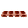 Pavoni Formaflex Silicone Oval Mould 16 Cup - N951  Pavoni   