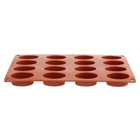 Pavoni Formaflex Silicone Oval Mould 16 Cup - N951  Pavoni   