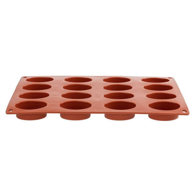 Pavoni Formaflex Silicone Oval Mould 16 Cup - N951  Pavoni   