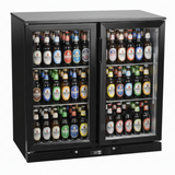 Prodis Low Energy Low Profile Double Hinged Door Bottle Cooler | NT2BHLO-LE Double Door Bottle Coolers Prodis