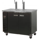 Prodis Double Door Keg Cooler with Double Tap – Commercial Beer Dispenser | NTKC2 Keg Coolers & Beer Dispensers Prodis