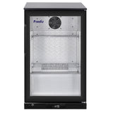Prodis Single Door 105L Bottle Cooler – 500mm Slimline Commercial Undercounter Back Bar Fridge | NT1SLIM-LE Single Door Bottle Coolers Prodis