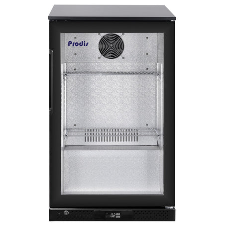Prodis Single Door 105L Bottle Cooler – 500mm Slimline Commercial Undercounter Back Bar Fridge | NT1SLIM-LE Single Door Bottle Coolers Prodis