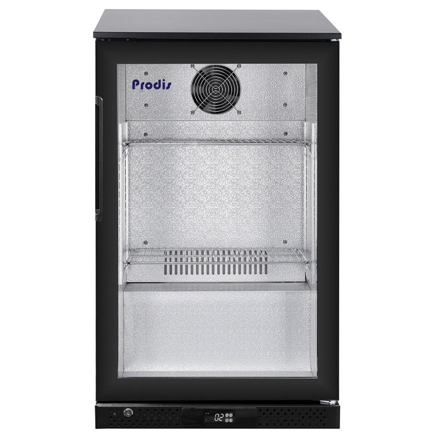 Prodis Single Door 105L Bottle Cooler – 500mm Slimline Commercial Undercounter Back Bar Fridge | NT1SLIM-LE Single Door Bottle Coolers Prodis