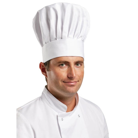 Whites Tallboy Unisex Hat L - A200-L Chef Hats and Toques Whites Chefs Clothing   