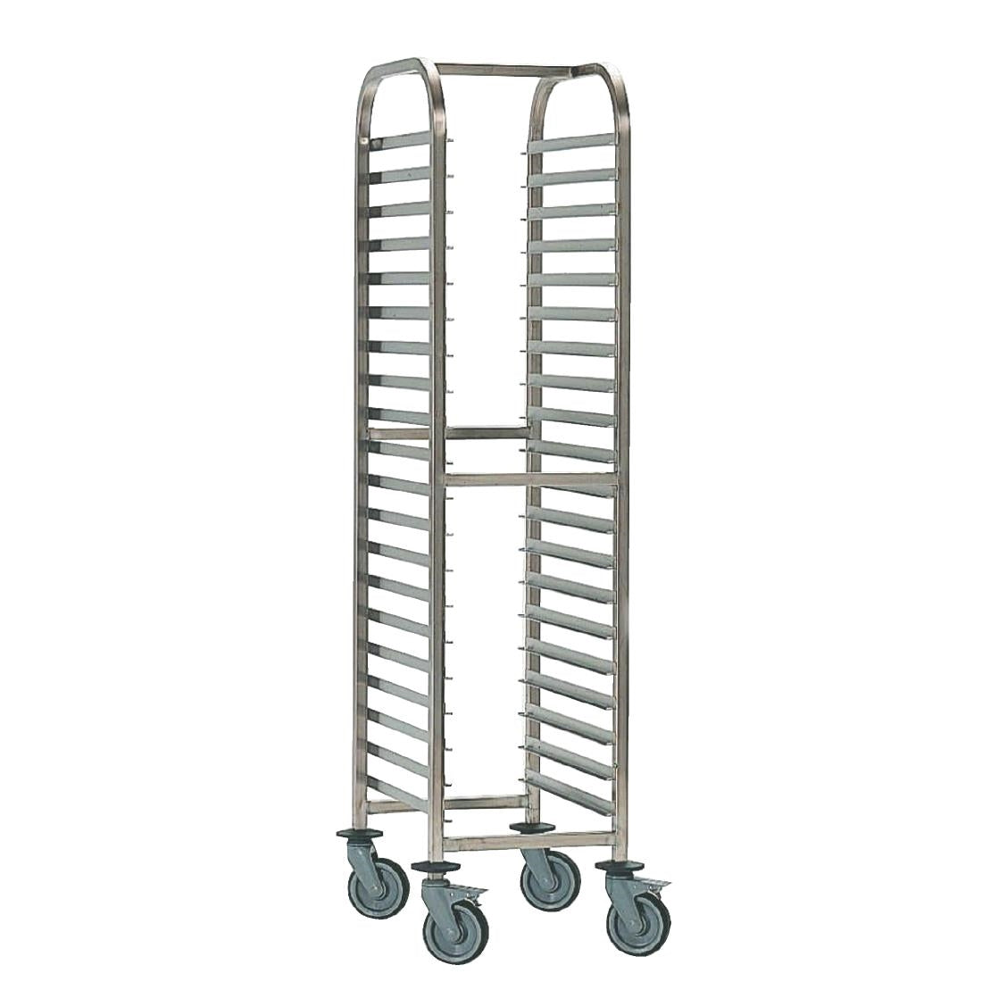 Matfer Bourgeat Full Gastronorm Racking Trolley 15 Shelves - P072  Matfer Bourgeat   