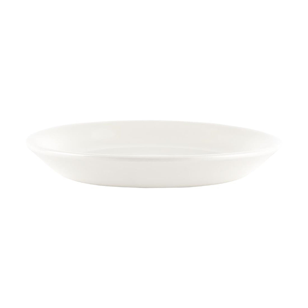 Churchill Whiteware Saucers 137mm (Pack of 24) - P272 Churchill Super Vitrified Churchill   
