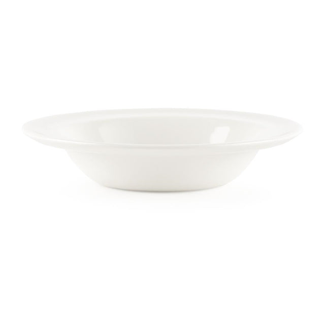 Churchill Whiteware Rimmed Fruit Bowls 190ml (Pack of 24) - P284 Bowls Churchill