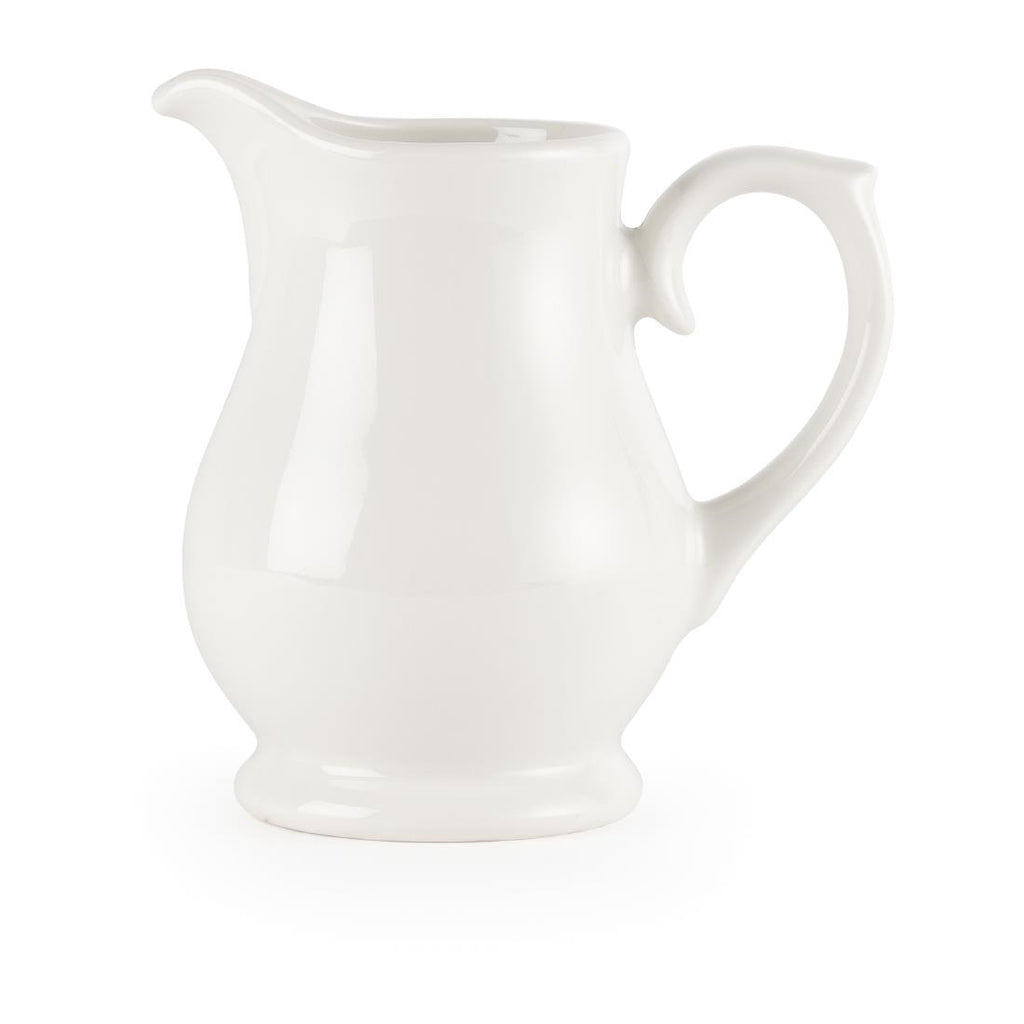 Churchill Whiteware Sandringham Jugs 284ml (Pack of 4) - P286 Churchill Super Vitrified Churchill   