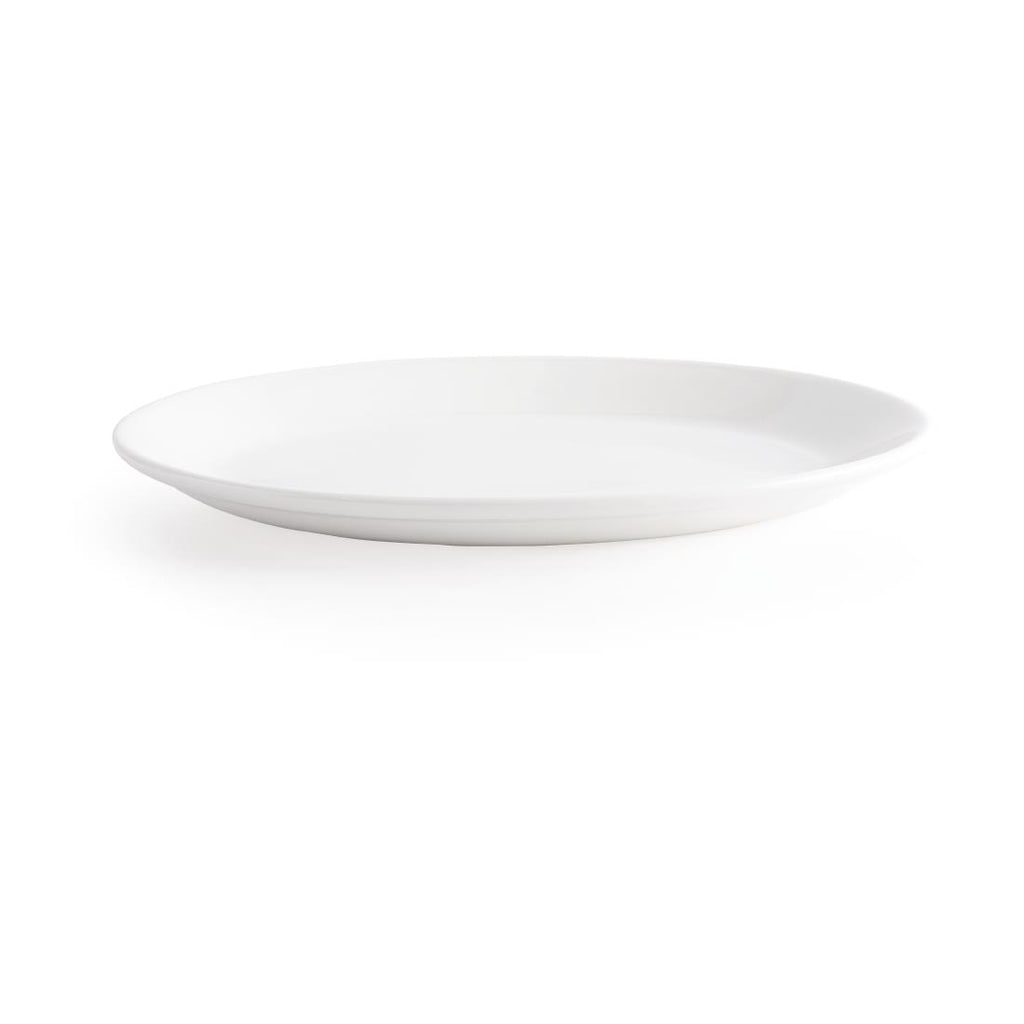 Churchill Whiteware Oval Platters 305mm (Pack of 12) - P292 Churchill Super Vitrified Churchill   