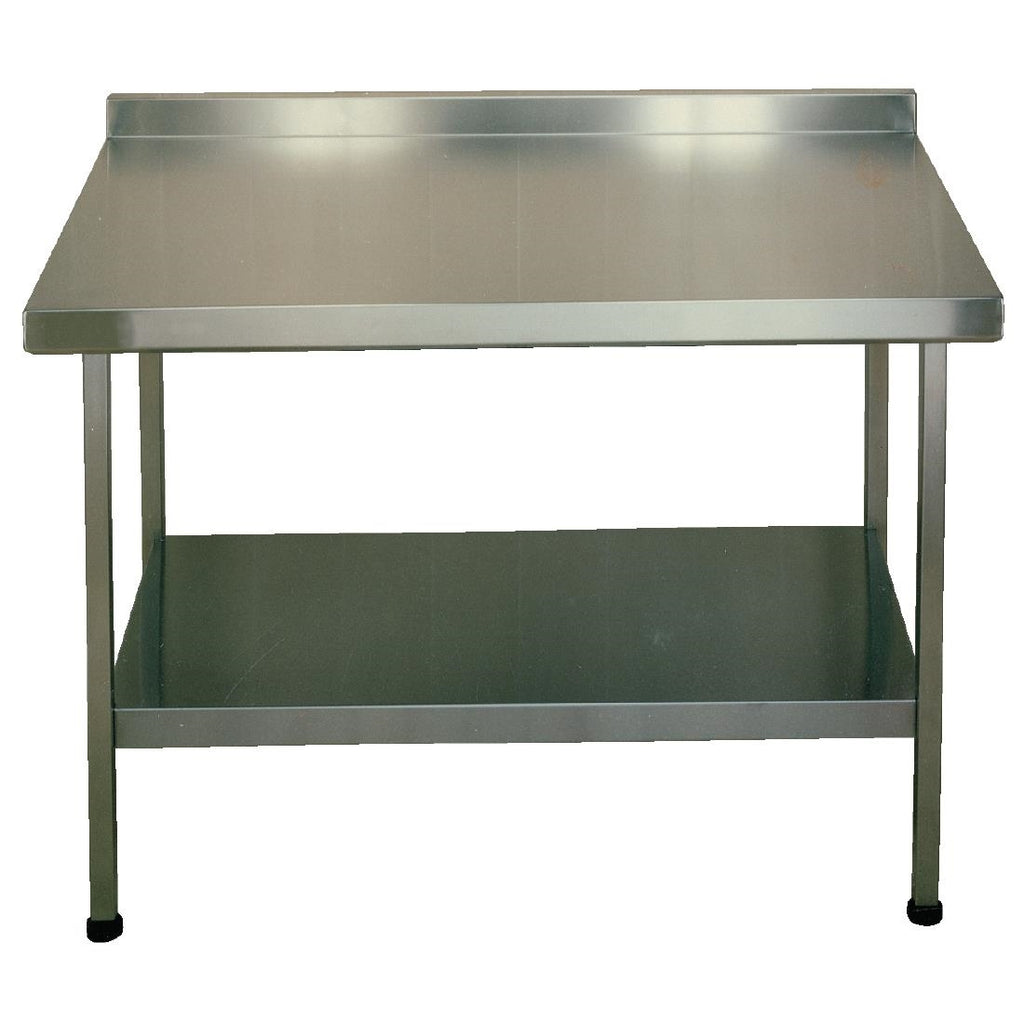 KWC DVS Stainless Steel Wall Table with Upstand 900x600mm - P075 Stainless Steel Wall Tables KWC DVS