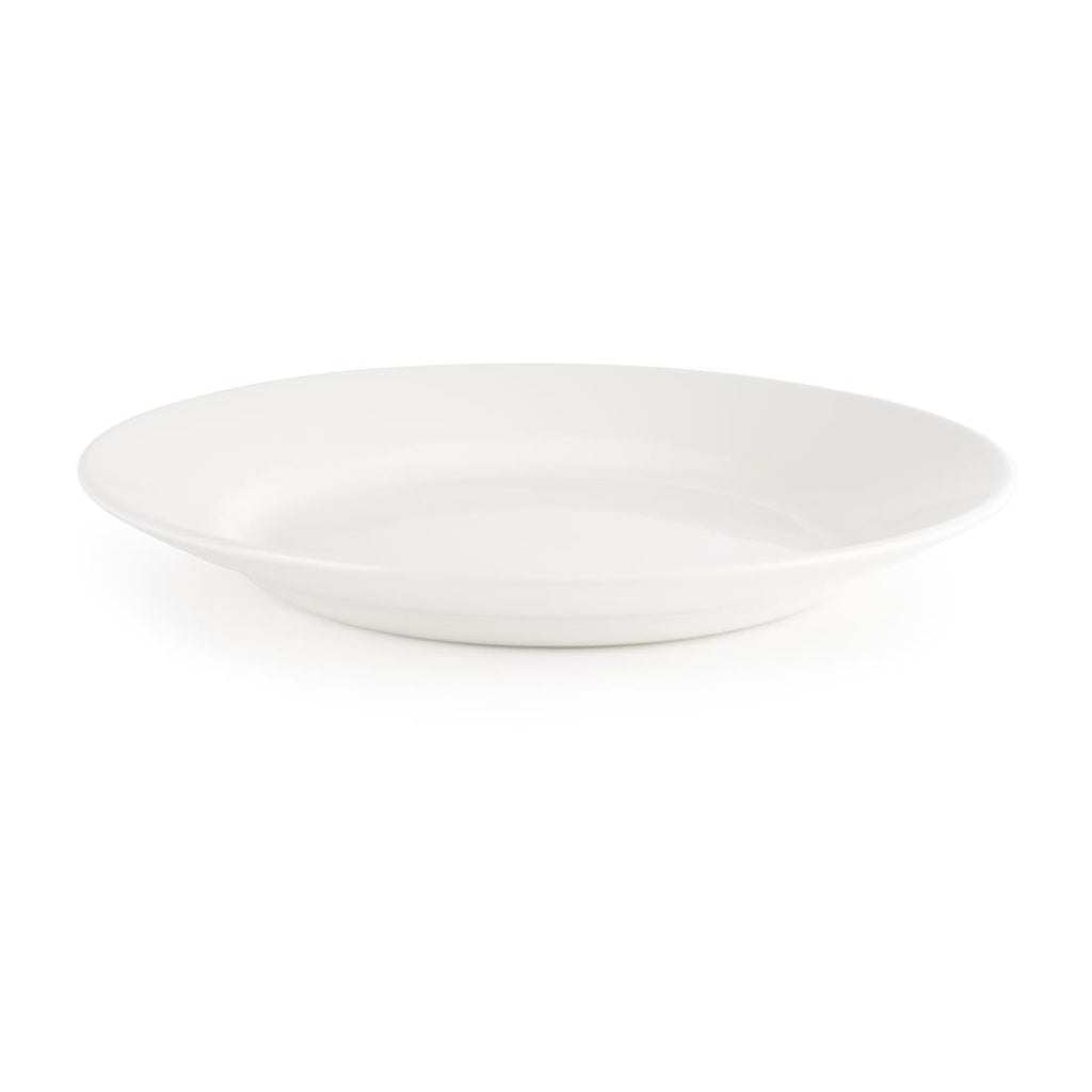Churchill Whiteware Mediterranean Dishes 254mm (Pack of 12) - P435 Churchill Super Vitrified Churchill   