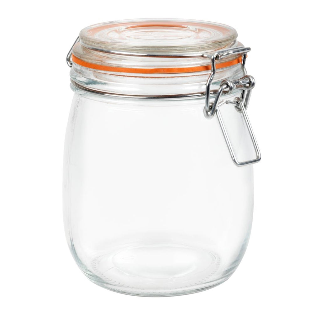 Vogue Clip Top Preserve Jar 750ml - P491  Vogue   