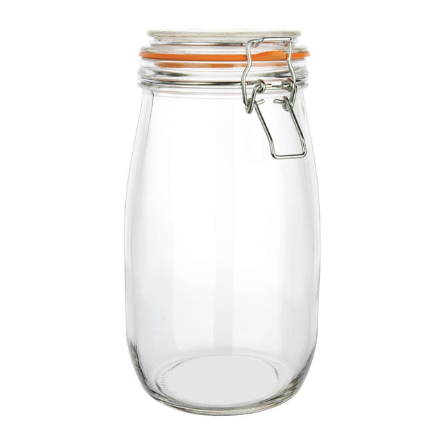 Vogue Clip Top Preserve Jar 1500ml - P493  Vogue   