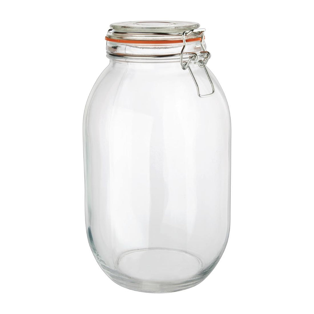 Vogue Clip Top Preserve Jar 2000ml - P494  Vogue   