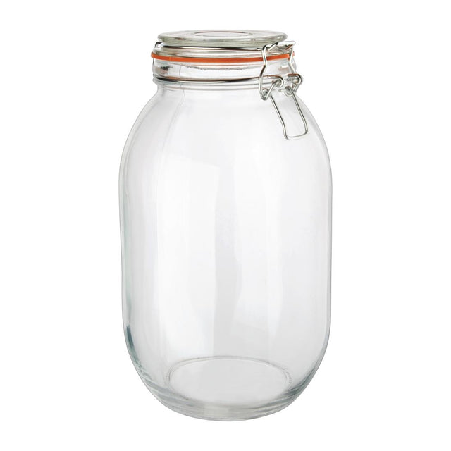 Vogue Clip Top Preserve Jar 2000ml - P494  Vogue   