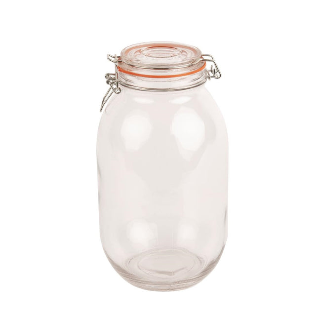 Vogue Clip Top Preserve Jar 3000ml - P495  Vogue   