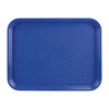 Olympia Kristallon Polypropylene Fast Food Tray Blue Medium 415mm - P506  Olympia   