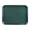 Olympia Kristallon Large Polypropylene Fast Food Tray Green 450mm - P511  Olympia   