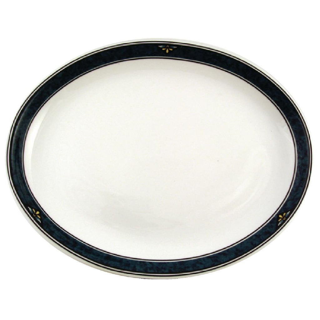 Churchill Venice Oval Platters 305mm (Pack of 12) - M432 Churchill Super Vitrified Churchill   