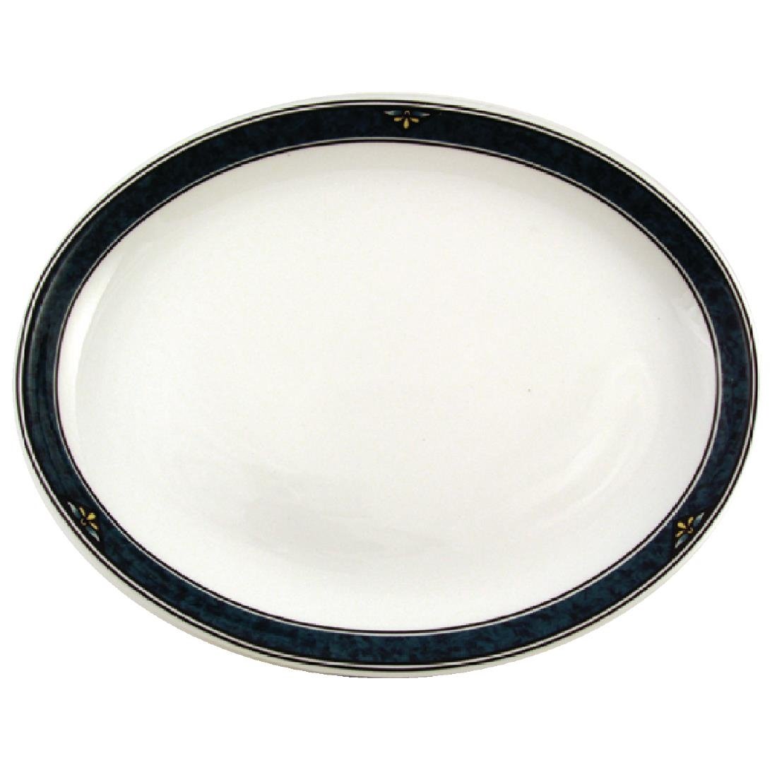 Churchill Venice Oval Platters 305mm (Pack of 12) - M432 Churchill Super Vitrified Churchill   