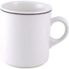 Churchill Black Line Nova Mugs 284ml (Pack of 24) - P685 Churchill Super Vitrified Churchill   