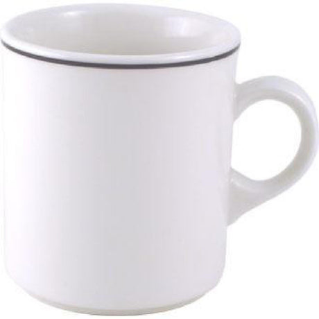 Churchill Black Line Nova Mugs 284ml (Pack of 24) - P685 Churchill Super Vitrified Churchill   