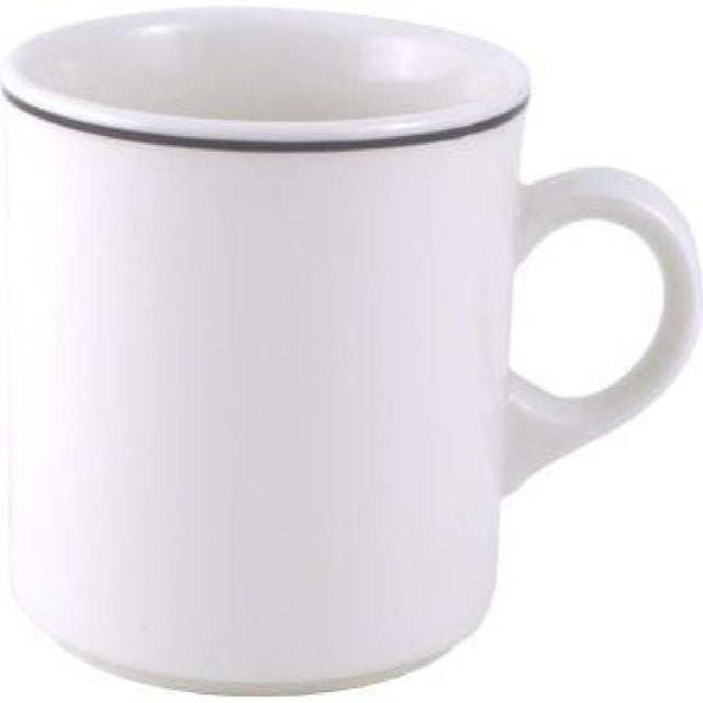 Churchill Black Line Nova Mugs 284ml (Pack of 24) - P685 Churchill Super Vitrified Churchill   
