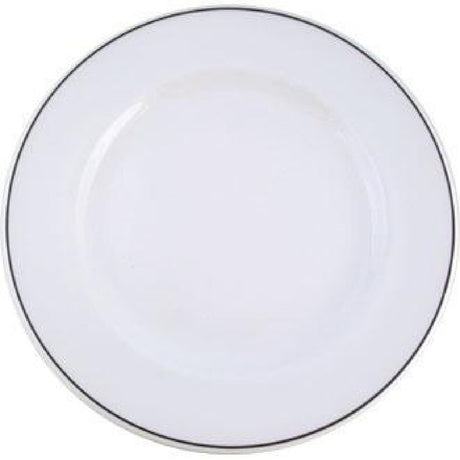 Churchill Black Line Plates 230mm (Pack of 24) - P688 Plates Churchill