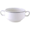 Churchill Black Line Soup Bowls 398ml (Pack of 24) - P706 Bowls Churchill