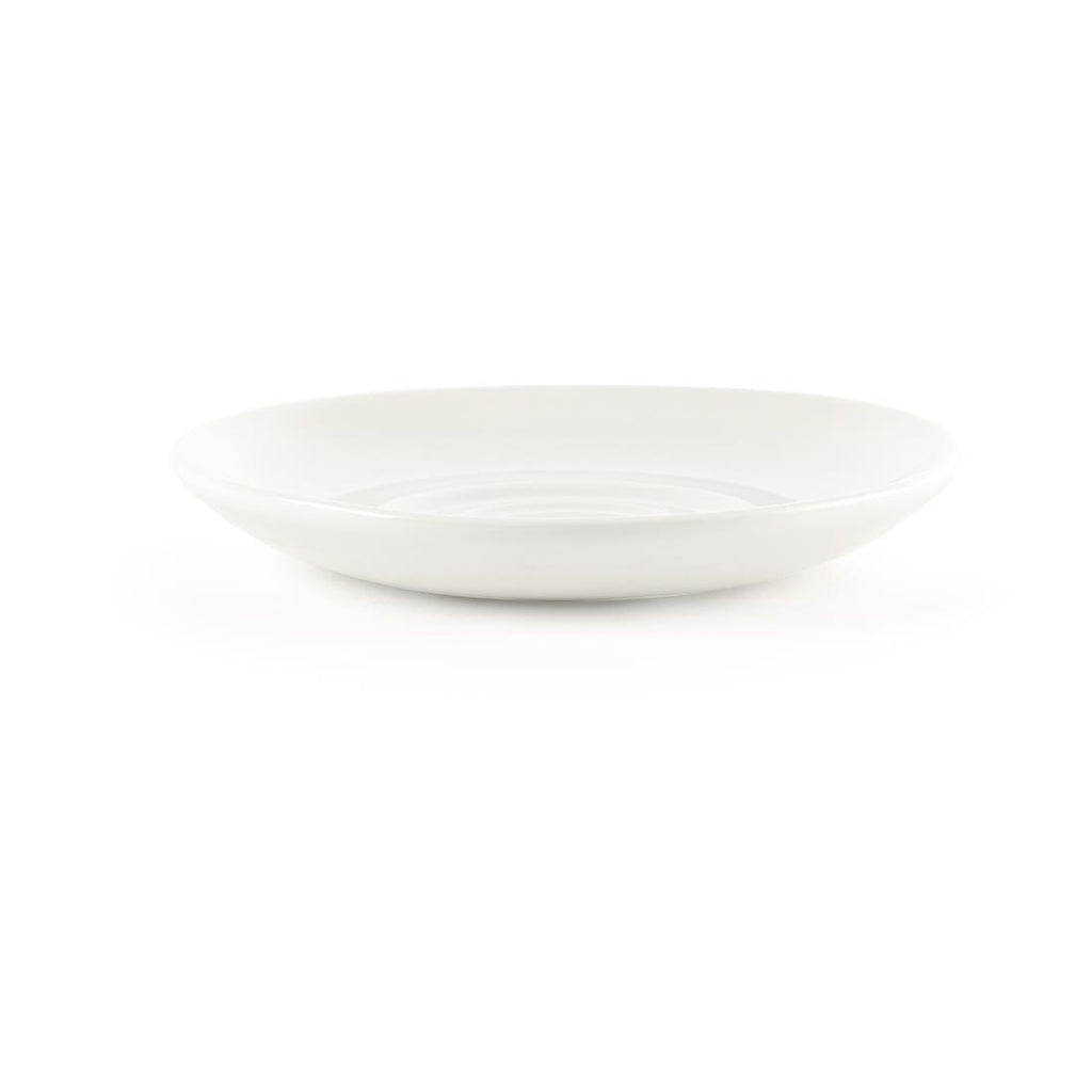 Churchill Whiteware Saucers 127mm (Pack of 24) - P739 Churchill Super Vitrified Churchill   