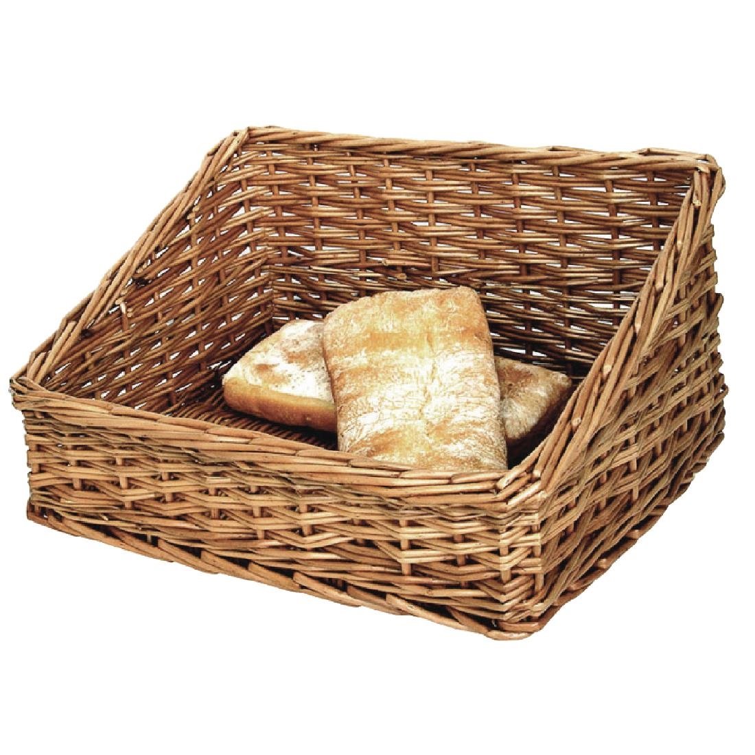 Olympia Bread Display Wicker Basket 510mm - P756  Olympia   