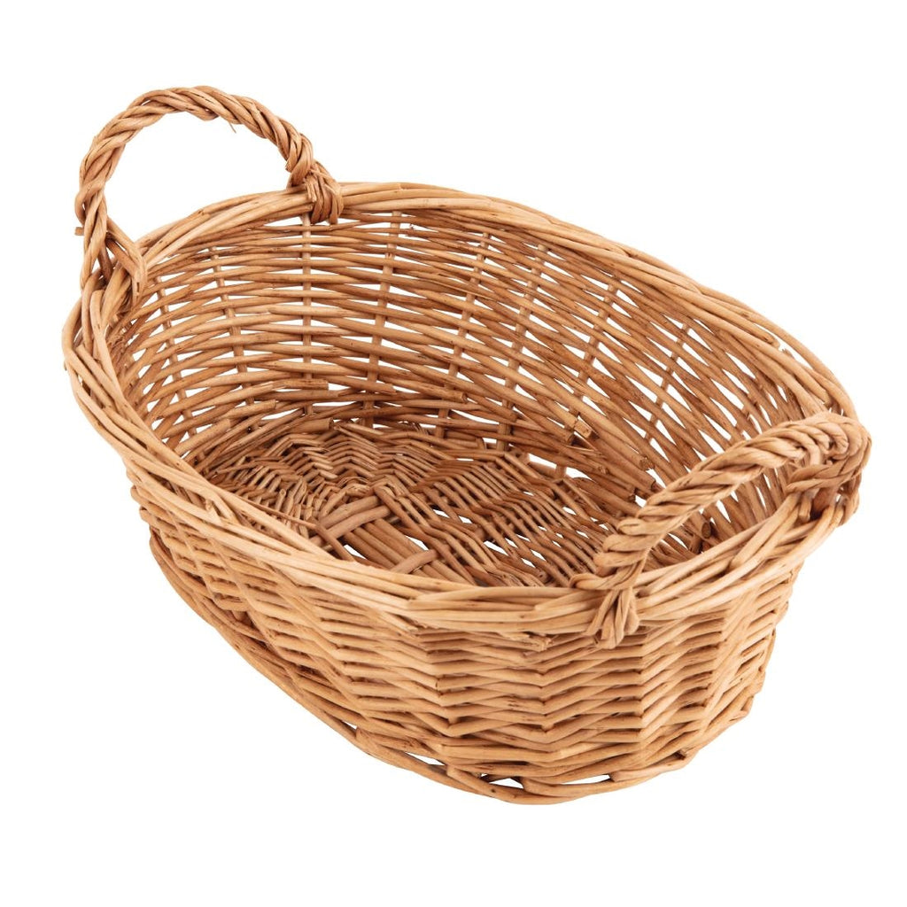 Olympia Willow Large Oval Table Basket - P763  Olympia   